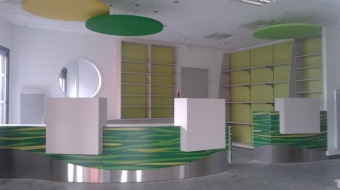 CLINIQUE VETERINAIRE MORDELLES faux plafond acoustique